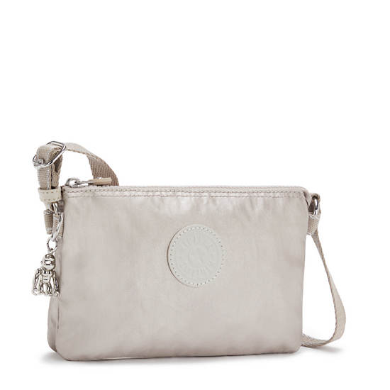 Torba Crossbody Kipling Creativity XB Metallic Beżowe | PL 2110ZU